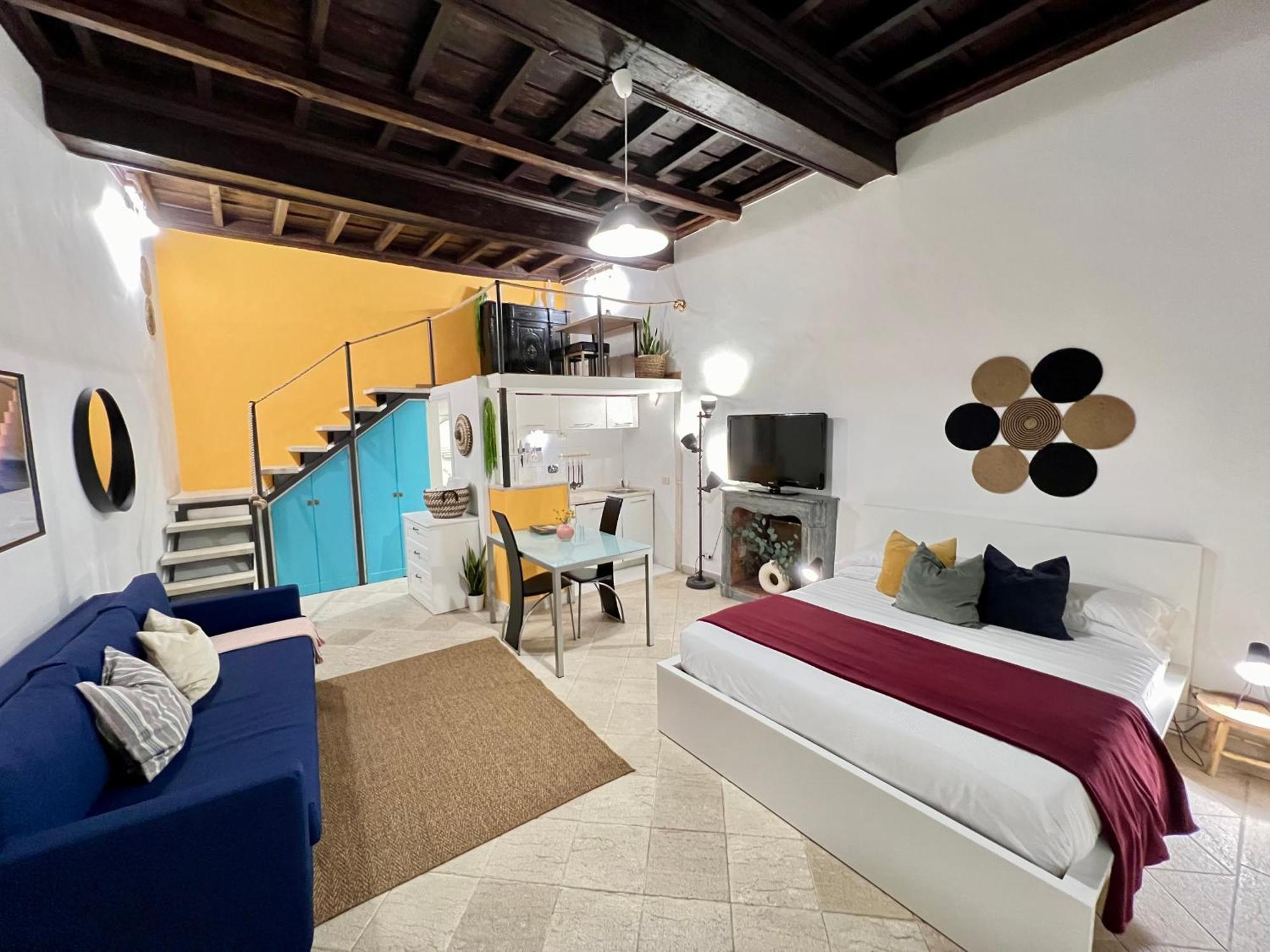 Ferienwohnung Charming Navona Duplex Rom Exterior foto
