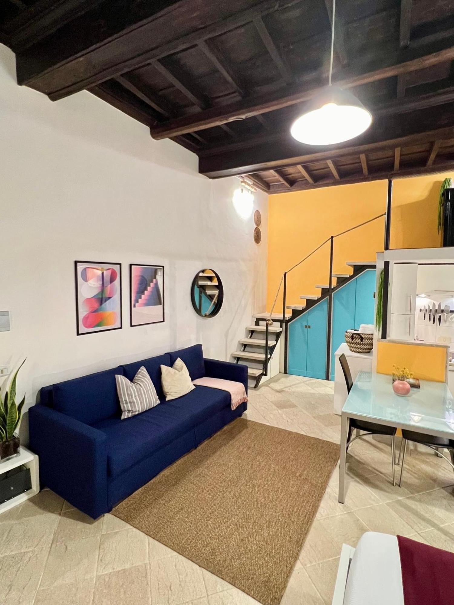 Ferienwohnung Charming Navona Duplex Rom Exterior foto